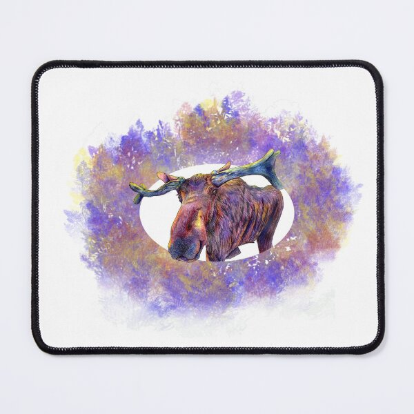 Item preview, Vibrant kind moose designed and sold by Pauletart.