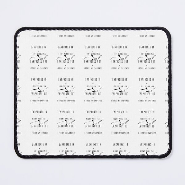 Item preview, Funny Music Earphones Quote 3851 designed and sold by kennethsteele12.
