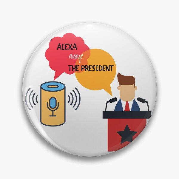 Item preview, Alexa change the president design designed and sold by LapuniStore.