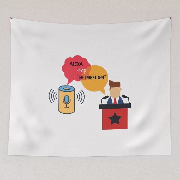Item preview, Alexa change the president design designed and sold by LapuniStore.