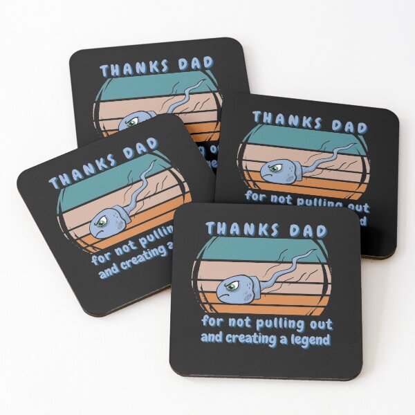 Item preview,  Thanks Dad For Not Pulling Out And Creating A Legend, Funny Pun designed and sold by Sun Sand & Sea Art.