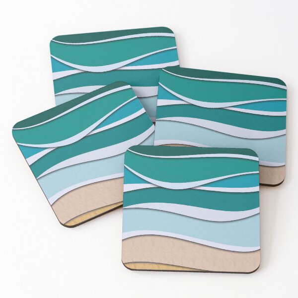 Item preview, Papercut beach designed and sold by PoeticGear.