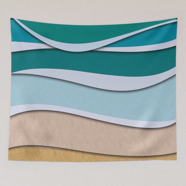 Item preview, Papercut beach designed and sold by PoeticGear.