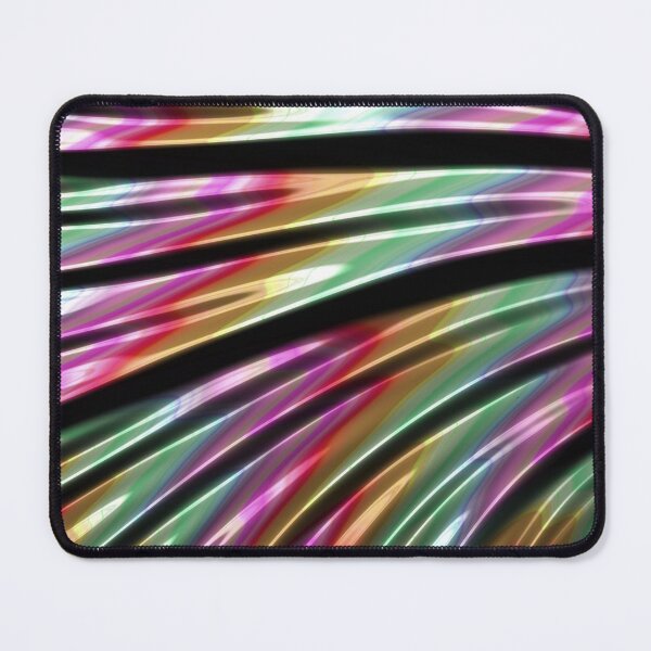 Item preview, Abstract Rainbow Streaked Fractal Ribbons designed and sold by SXW Designs.
