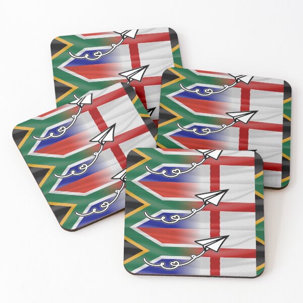 Item preview, South Africa England flightpath (CLEAN) designed and sold by SolidEarthArt.