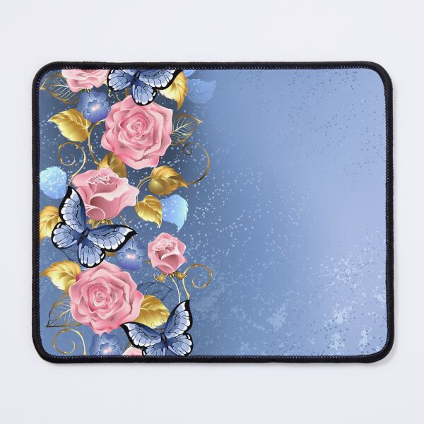 Item preview, Pink Roses and Butterflies designed and sold by Blackmoon9.