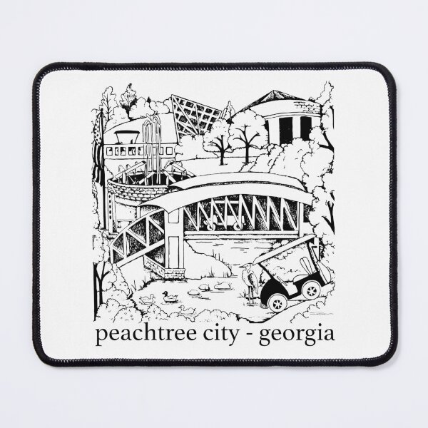 Item preview, Peachtree City, Georgia Souvenir designed and sold by LIMEZINNIASDES.