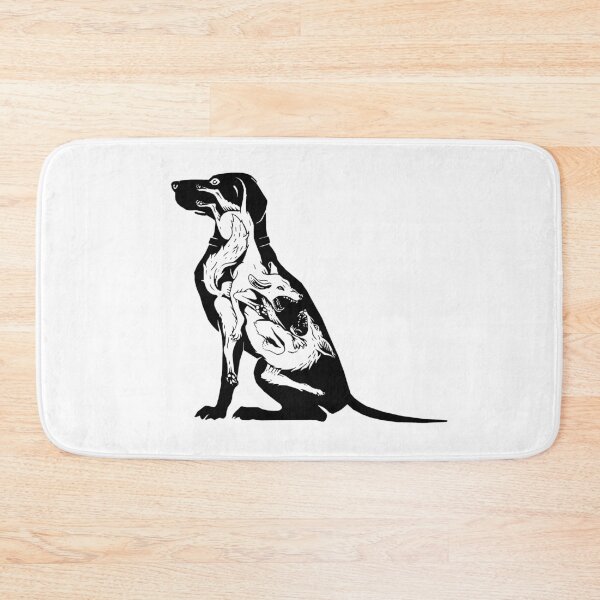 Item preview, Black dual dog designed and sold by DrTigrou.