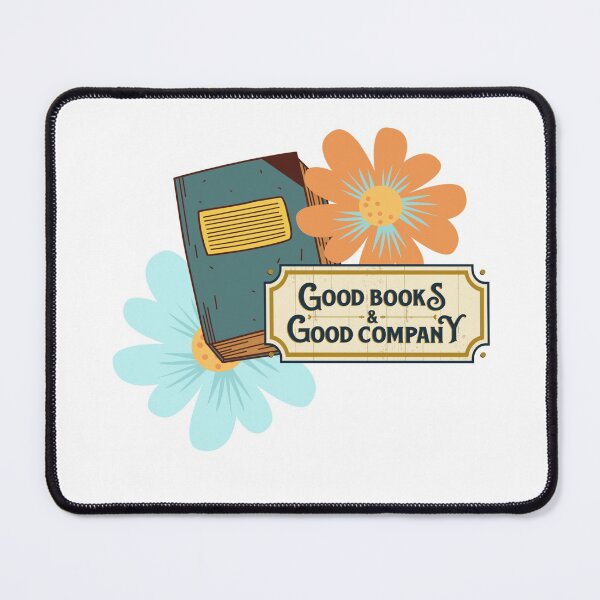 Item preview, Good books & good company  designed and sold by priyankajustine.