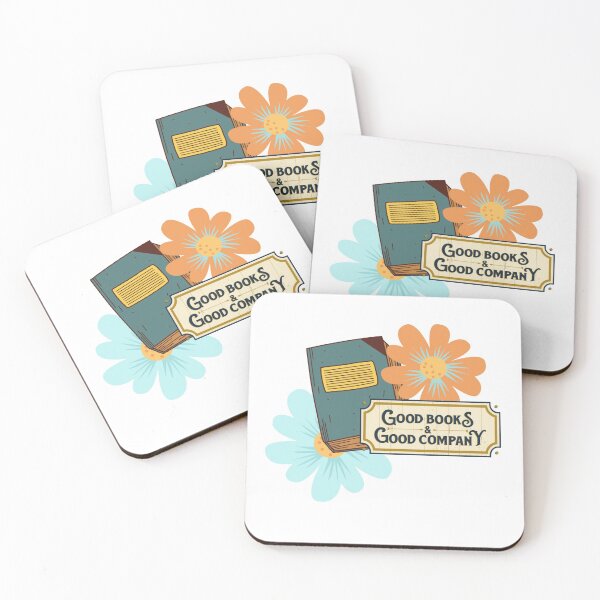 Item preview, Good books & good company  designed and sold by priyankajustine.