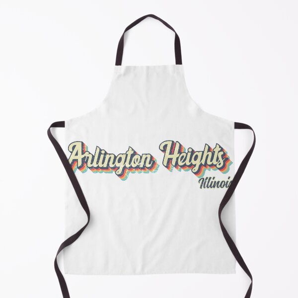 Item preview, Arlington Heights City Illinois Retro Vintage 70s rainbow designed and sold by Teelogic.