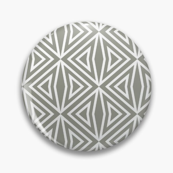 Item preview, Gray Green and White Shape Tile Pattern 3 Coordinates w/ Sherwin Williams 2022 Popular Color Evergreen Fog SW 9130 designed and sold by ColorOfTheYears.