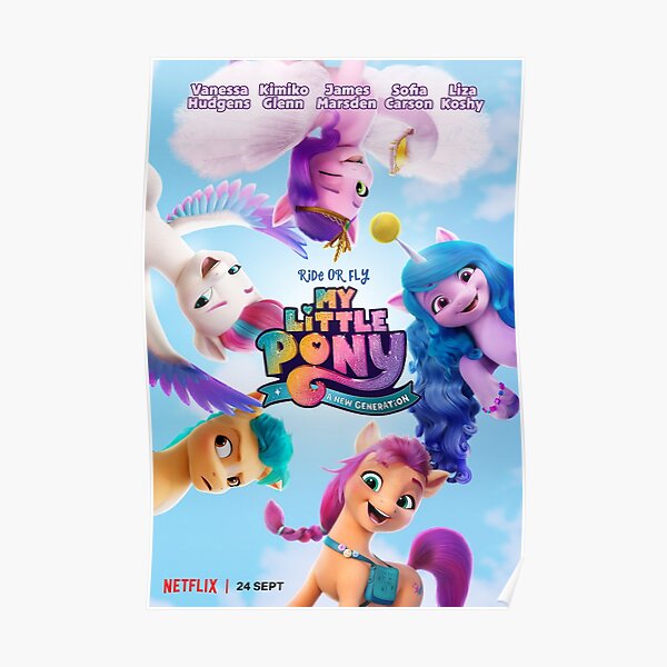 Magical characters of My little pony - a new generation (2021) Poster