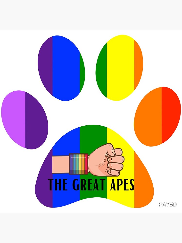 "Rainbow dog pride Sticker" Poster for Sale by PAYSD Redbubble