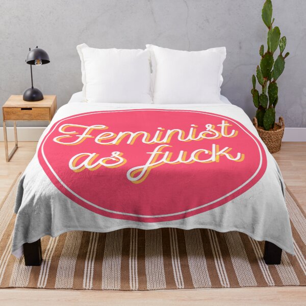 Item preview, Feminist as fuck designed and sold by wilder-mind.
