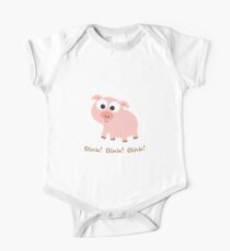 Oink! Oink! Oink! One Piece - Short Sleeve