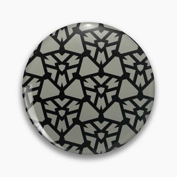 Item preview, Gray Green and Black Minimal Shape Tile Pattern Coordinates w/ Sherwin Williams 2022 Popular Color Evergreen Fog SW 9130 designed and sold by ColorOfTheYears.