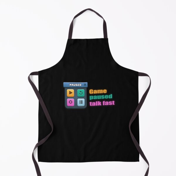 Item preview, Game paused talk fast designed and sold by DopeDesign111.