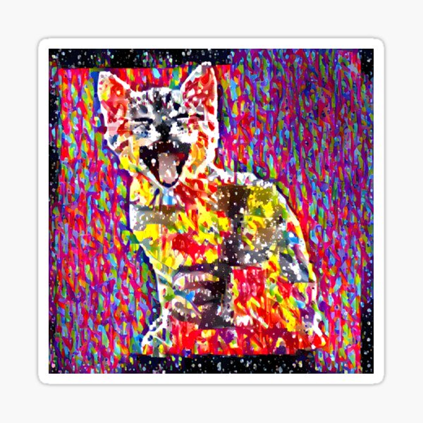 Item preview, Wonderful Pattern Design Cat designed and sold by Grewtrel.