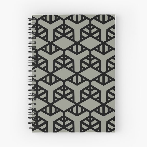 Artikelvorschau, Gray Green and Black Modern Tile Pattern 2 Coordinates w/ Sherwin Williams 2022 Popular Color Evergreen Fog SW 9130 entworfen und verkauft von ColorOfTheYears.