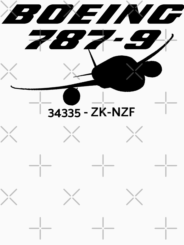 Boeing 787-9 34335 ZK-NZF (Black Print) by AvGeekCentral
