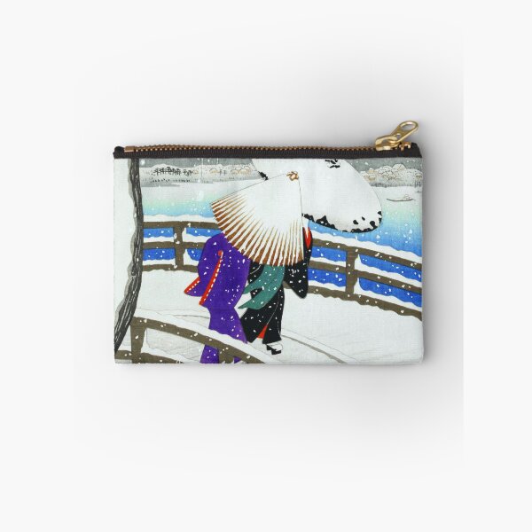Item preview, HD Snow on Willow Bridge by Ohara Koson designed and sold by ramazis.