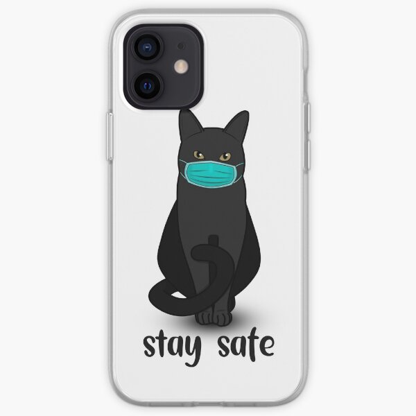 Stay safe, please iPhone Soft Case