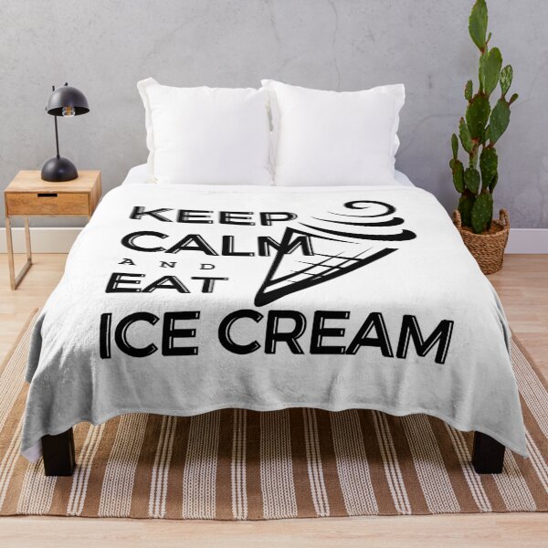 Item preview, Kep Calm And Eat Ice Cream designed and sold by i-longmanshop.