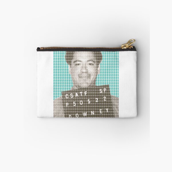 Item preview, Robert Downey Jr Mug Shot - Light Blue designed and sold by Gary Hogben.