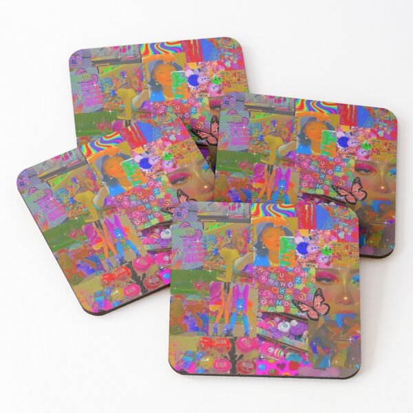 Item preview, Indie Collage Colorful | Happy Face |  designed and sold by HappyFaceCo.