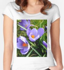 The Crocus Women's Fitted Scoop T-Shirt