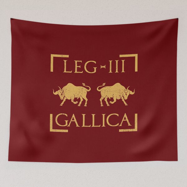 Artikelvorschau, Legio III Gallica Stier Stier Emblem Römische Legion entworfen und verkauft von zeno27.