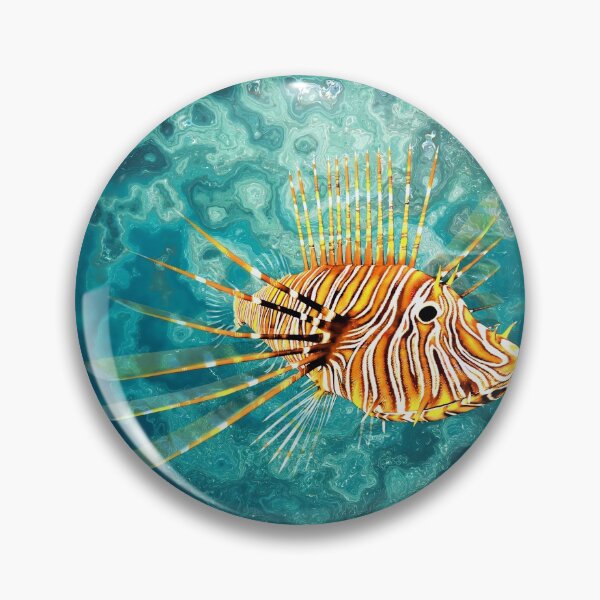 Item preview, Lionfish underwater  designed and sold by Guy Christophe Tixier.