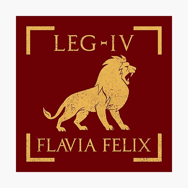 Item preview, Legio IV Flavia Felix Lion Emblem Roman Legion designed and sold by zeno27.