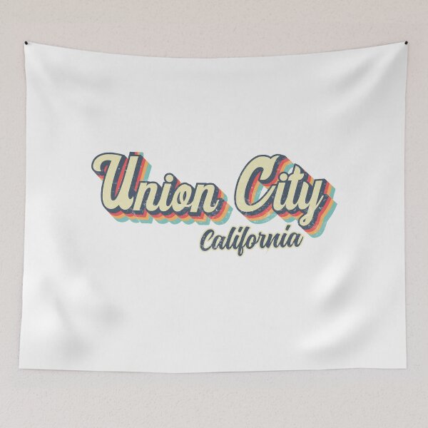 Item preview, Union City California Retro Vintage 70s rainbow designed and sold by Teelogic.