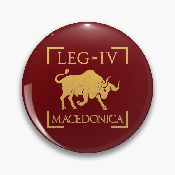 Item preview, Legio IV Macedonica Bull Emblem Roman Legion designed and sold by zeno27.