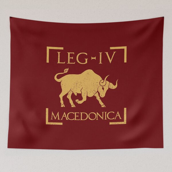 Artikelvorschau, Legio IV Macedonica Bull Emblem Römische Legion entworfen und verkauft von zeno27.