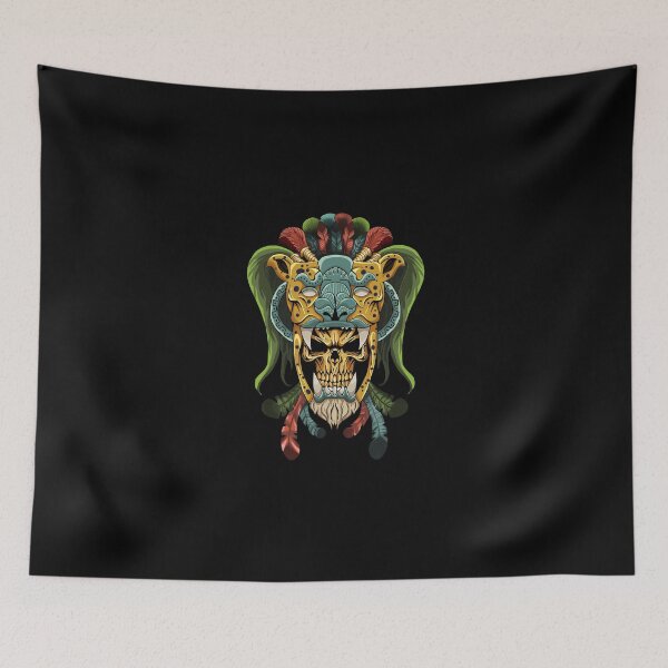 Item preview, Jaguar warrior mask designed and sold by landscapeworlds.