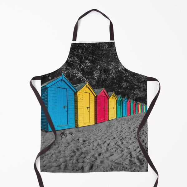 Item preview, Colourful Beach Huts (Colour Pop) designed and sold by LluniauDafyddEm.