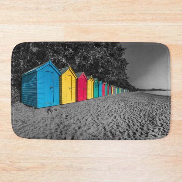 Item preview, Colourful Beach Huts (Colour Pop) designed and sold by LluniauDafyddEm.
