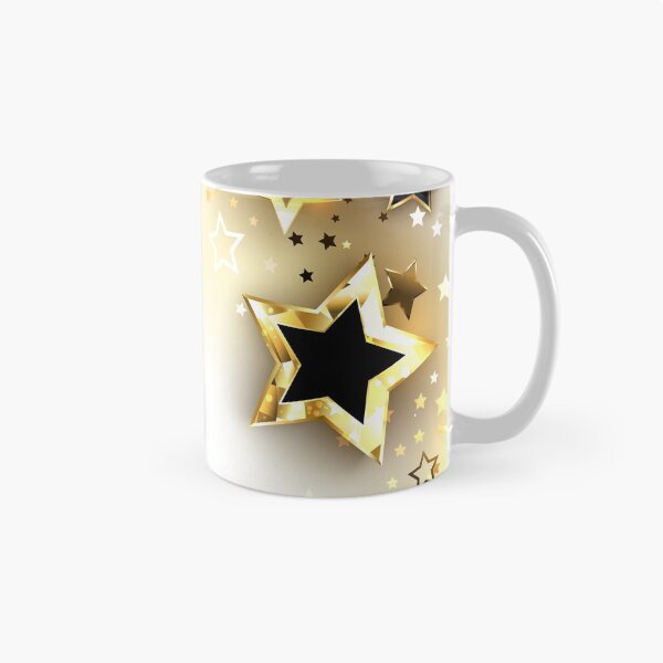 Item preview, White Background with Gold Stars designed and sold by Blackmoon9.