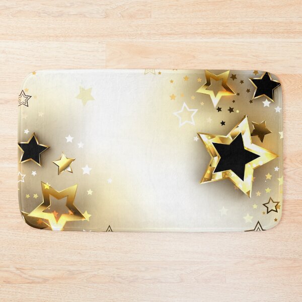 Item preview, White Background with Gold Stars designed and sold by Blackmoon9.