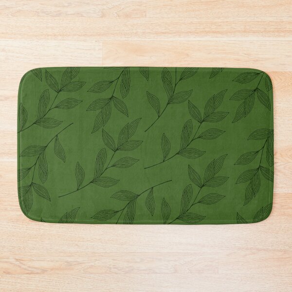 Item preview, "Leaves" Pattern in green designed and sold by wilder-mind.