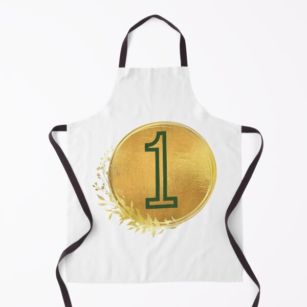 Item preview, Number one green in gold circle leaf designed and sold by Benchamart.