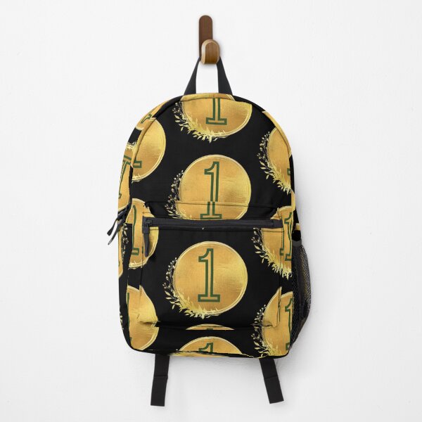 Item preview, Number one green in gold circle leaf designed and sold by Benchamart.