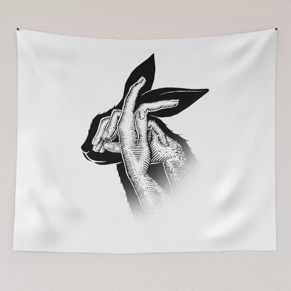 Item preview, Rabbit and hands designed and sold by DrTigrou.