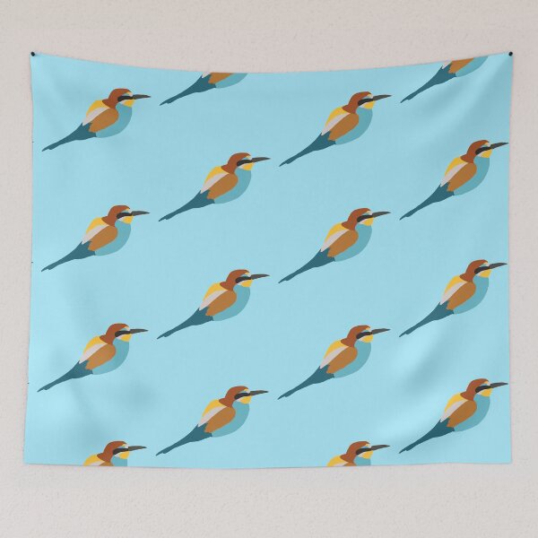 Item preview, European Bee-Eater (Blue) designed and sold by liquidsonic.