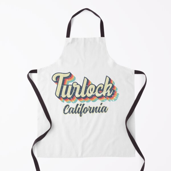 Item preview, Turlock City California Retro Vintage 70s rainbow designed and sold by Teelogic.