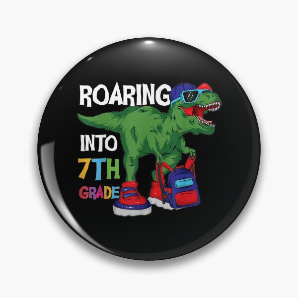 Item preview,  Roaring Into Grade Dinosaur Graphic Plus Size Kids designed and sold by dominique235.