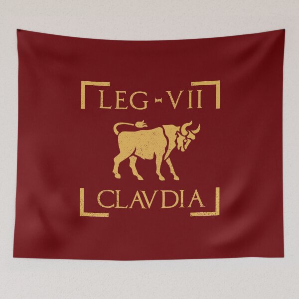 Artikelvorschau, Legio VII Claudia Bull Emblem Römische Legion entworfen und verkauft von zeno27.